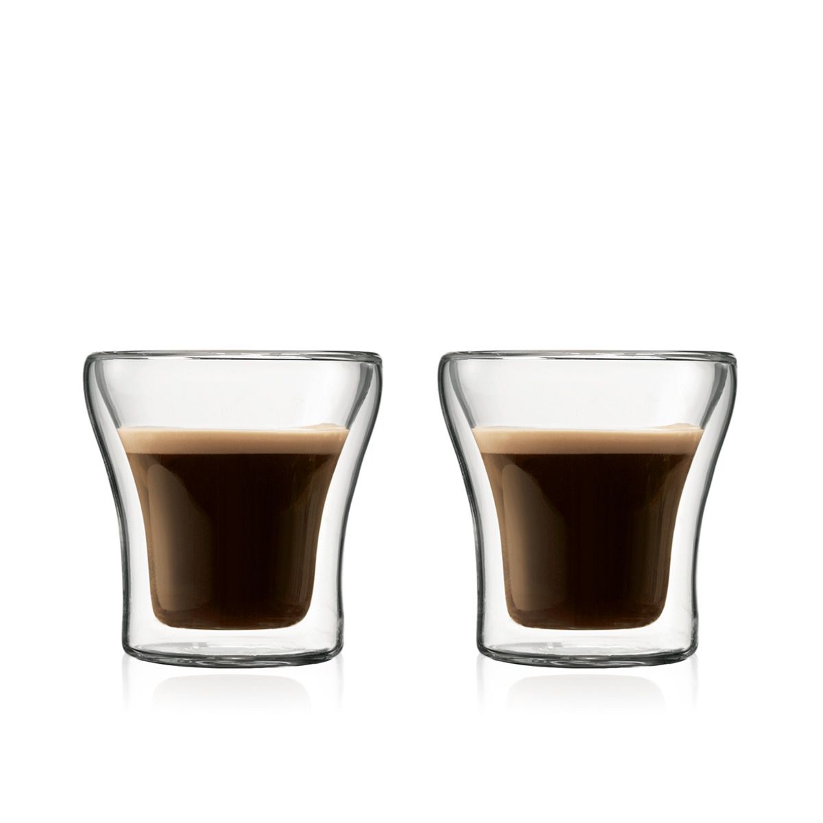 Doppelwandige Gläser 0,1 l — ASSAM 4554 — Geeignet für diese Nutzung, wenn die folgenden Produktmerkmale passen — Belegsignale