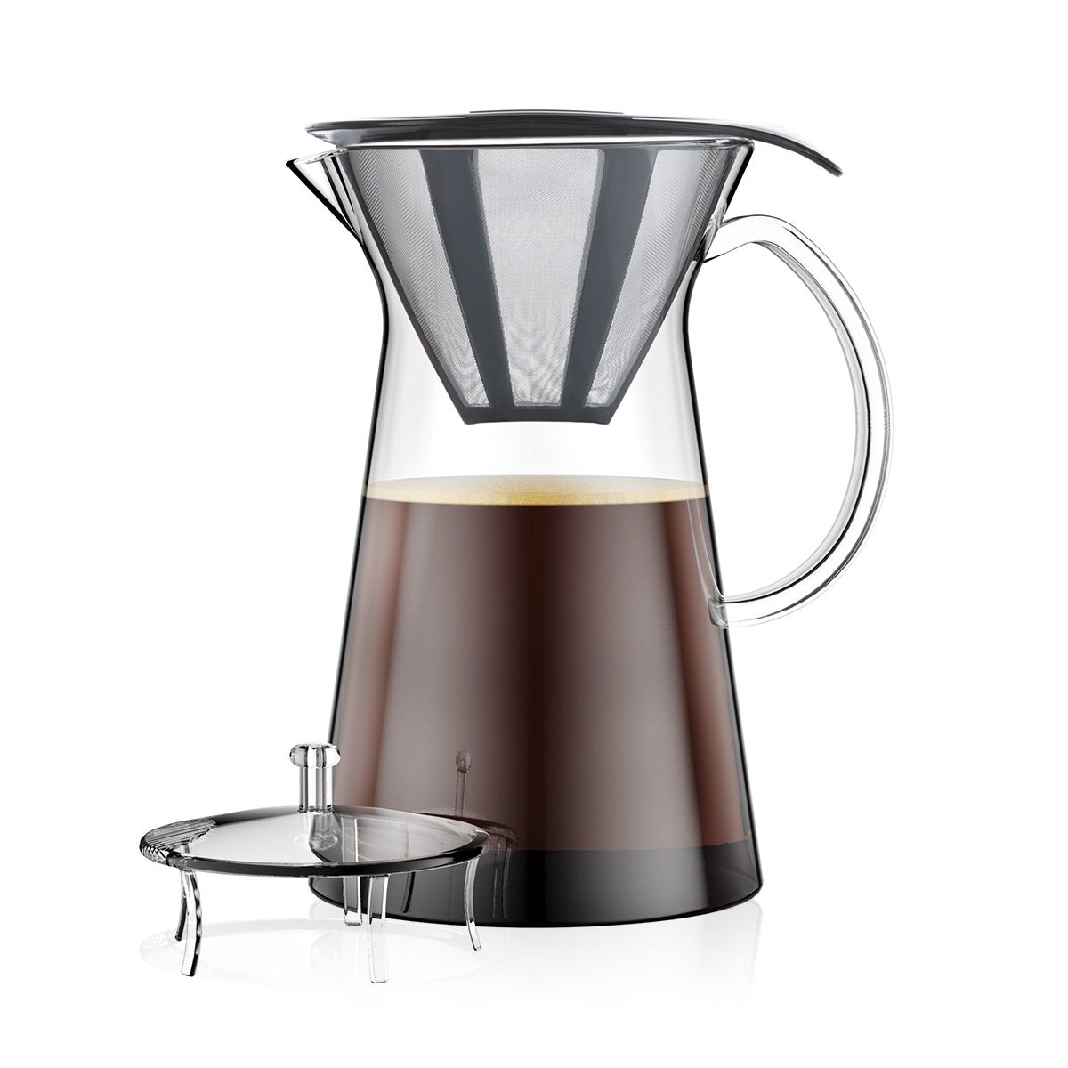 Pour-Over-Kaffeebereiter 1 l — CIN CIN 11783 — Geeignet für diese Nutzung, wenn die folgenden Produktmerkmale passen — Belegsignale